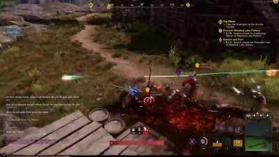 Aerial Hatchet Attack