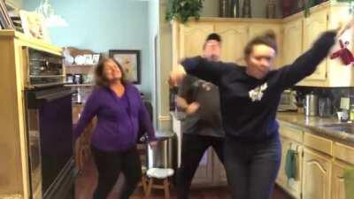 That's one top talent dad.