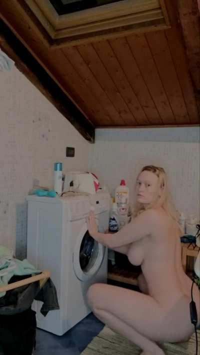 Keep me company while I do the laundry