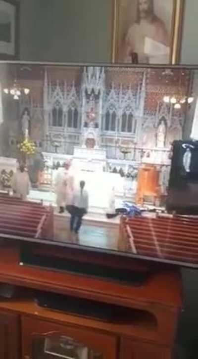 When the Communion Wine kicks in