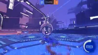 My friend pulled this off for my GC dropshot game!