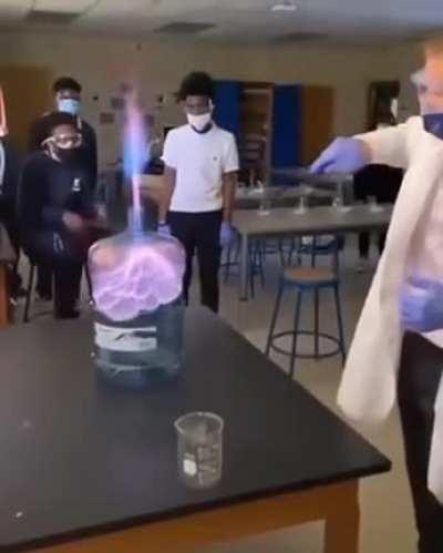 This guy really thought they will explode