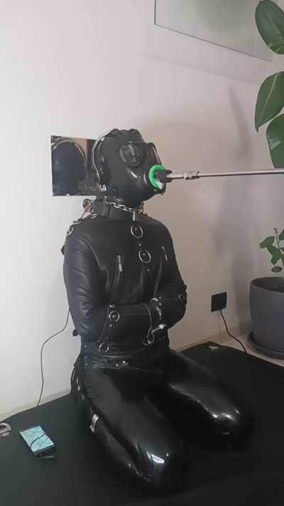 You have a long deepthroat training time ahead of you, fortunately the machine won't get tired