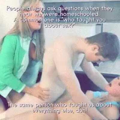 It's like they've never known a homeschooler (b/s/m)