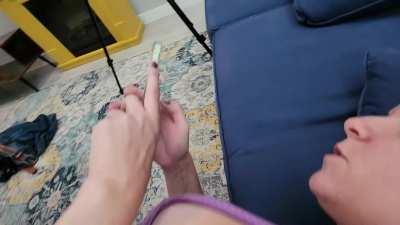 kind of hard to play on my phone when he does this