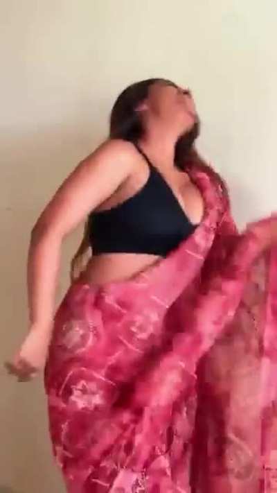 Suhu khan hottest in saree😮‍💨