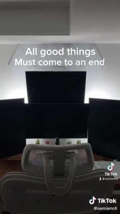 bit sad but at the same time, happy