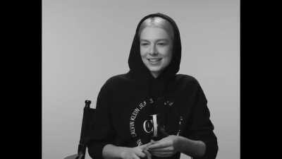 Hunter Schafer for Clavin Klein's Deal With It campaign (BTS)