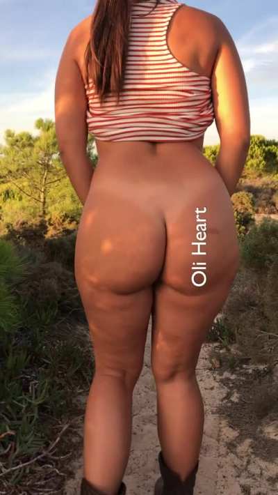 Your view when you go on a hike with me