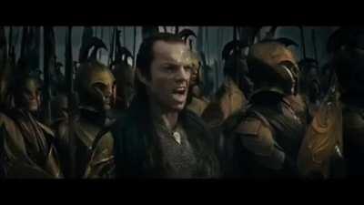 Boromir discovers an ancient guitar