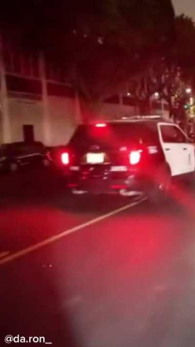 Cop is quick with the retort