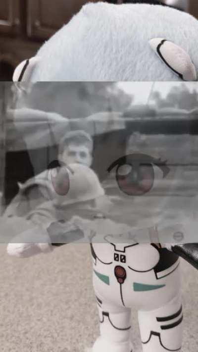 rei plush has a lot on her mind