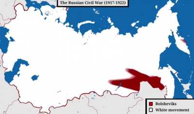 The Russian civil war