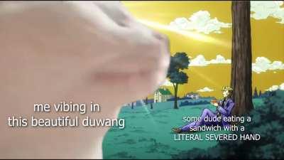 DUDE JUST WANTED A QUIET LIFE