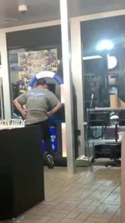 Only at the Waffle House