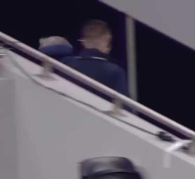 Me and my assistant after winning the game with 1 shot on target