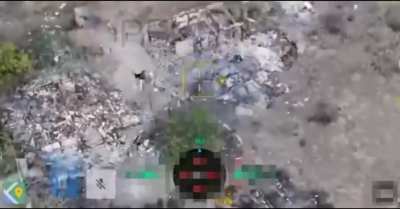 Russian soldiers trying to enter the village Yampil (Siversk direction, Donetsk region) were taken out by Ukrainian small arms fire. Published 01.10.2025