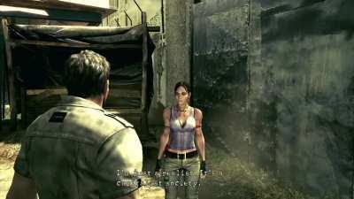 Chris's dialogue about America is interesting. People usually call him a generic soldier type character, but I think he has more to him than people give him credit for.