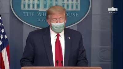 Pay attention folks, Trump has an important PSA