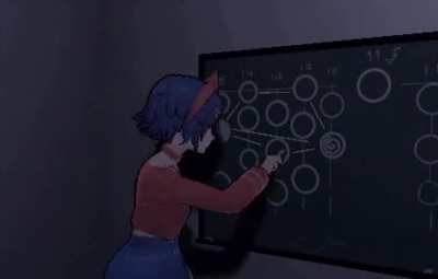 Mita explaining reaction gif