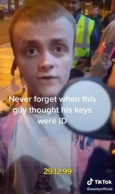 Jack Sharples, the drink legend in the Teddy Fresh tee