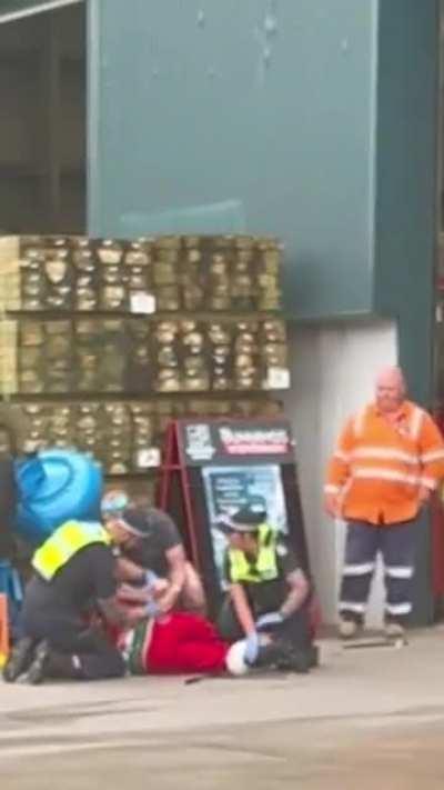 Bunnings santa arrested