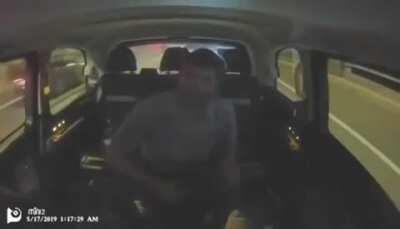 Never disrespect the cabbie driver