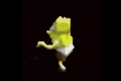 funny spongebo dance