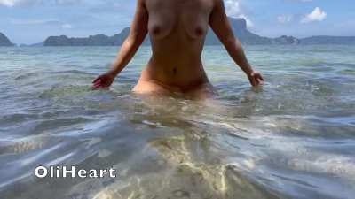 What if you seen me at the beach