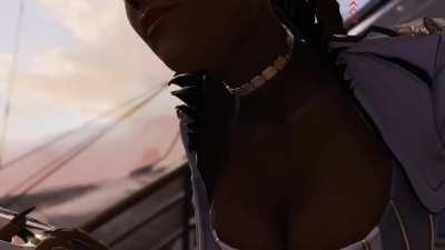 I told my wife Loba had the best finisher so she asked to see. I definitely smiled more after this and got hit.