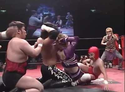 Kid’s shining wizard is too strong