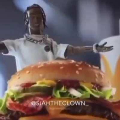 Travis Scott burger