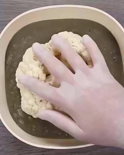How to waste an entire head of cauliflower in 3 easy steps