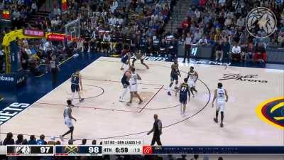 [Highlight] Anthony Edwards with the Jordan-esque fadeaway