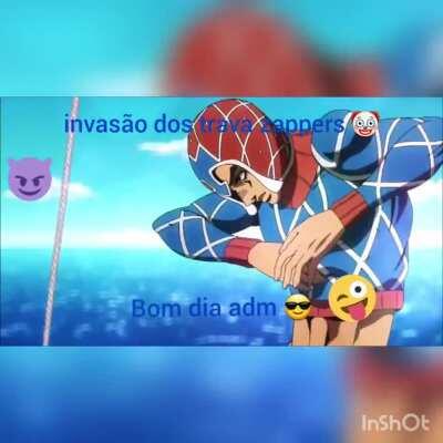 Meme de JoJo feito por mim:) Trava-zap🤡