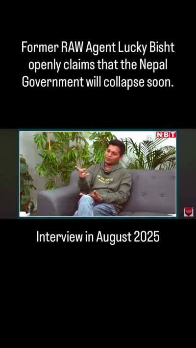 Lucky bisht accurately predicted the collapse of nepal government