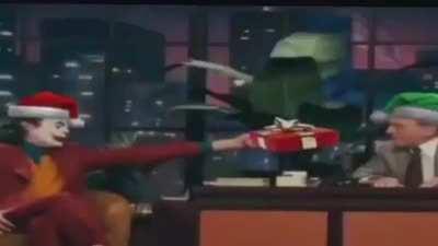 Merry Christmas for the joker caw caw