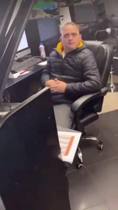 The office at this car dealership.