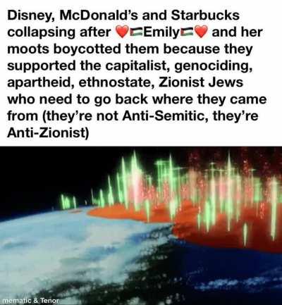 But no, literally why are they boycotting these big ass companies other than anti semitism?