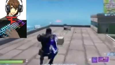 FaZe Goro Akechi enters God mode in fartnite