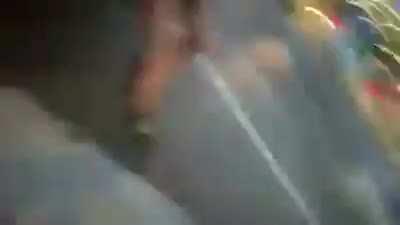 Detroit police officer drives through a crowd of protesters, hitting the gas, stopping and speeding forward. Multiple injuries reported.