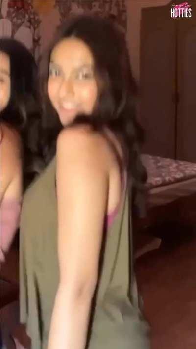 From flaunting her Saggy Round Tits to Dark Armpits to rubbing her tits on her friend's back like a lesbian, Mulli Whore Reem Sameer Sheikh craving to get her holes stretched and getting uncountable creampies to get her womb filled completely.