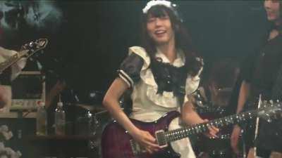 Her name is Mincho. She plays guitar. Enough said. P.5