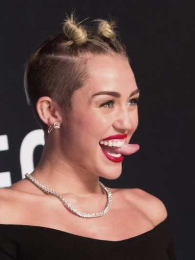 Miley’s Tongue Fest
