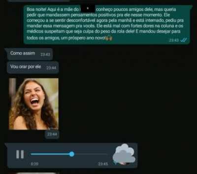 Texto nos comentários pra você copiar e ser o engraçadão