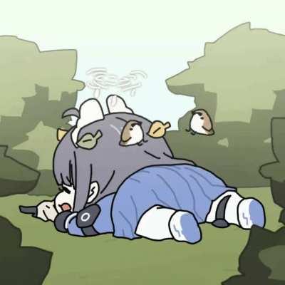 Miyu and Birds by Sechi