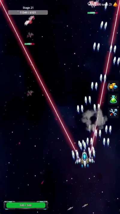 I made my first game - space shooter. Need feedback