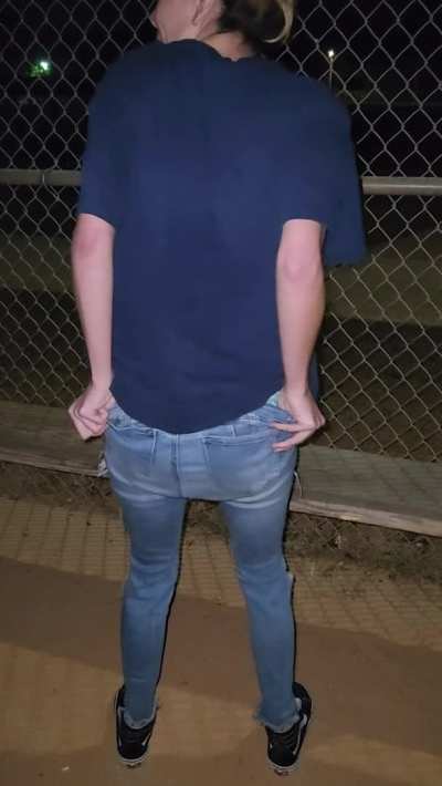 Playing outside Late At Night🥰