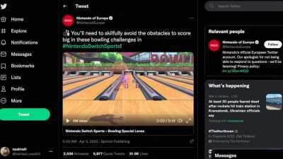 bowling will never look the same