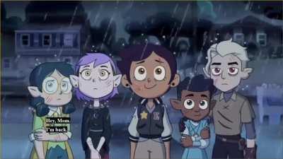 Man, that was a really great episode, but what a weird choice of music for this scene. Kinda ruins the mood, don't you think?